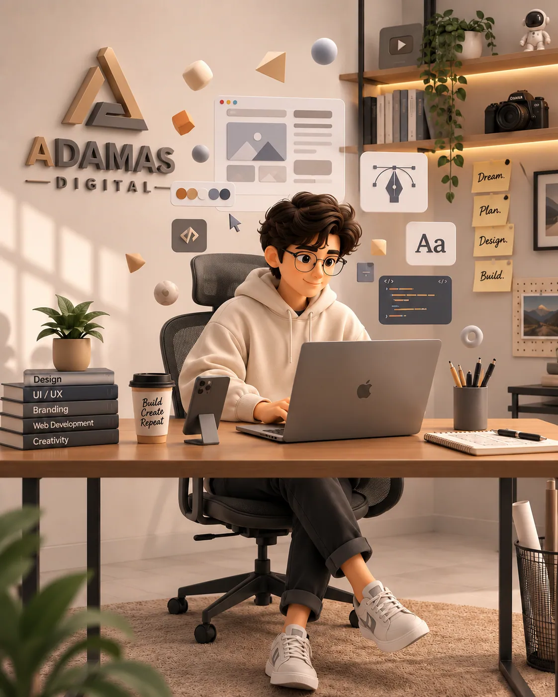 Adamas Digital — creative work in progress